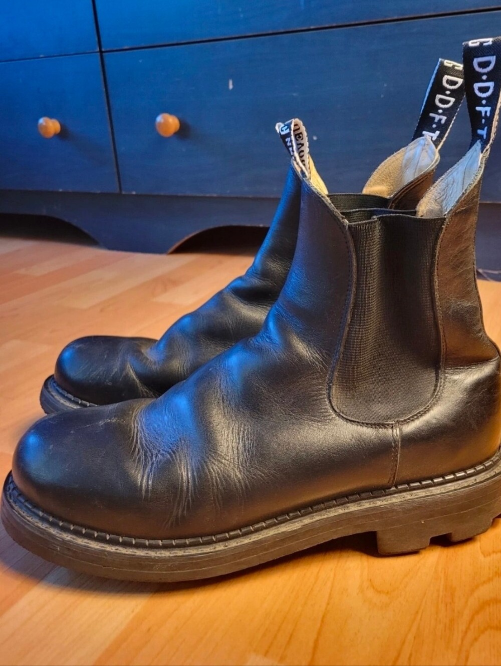 John Fluevog pull-on ankle boots